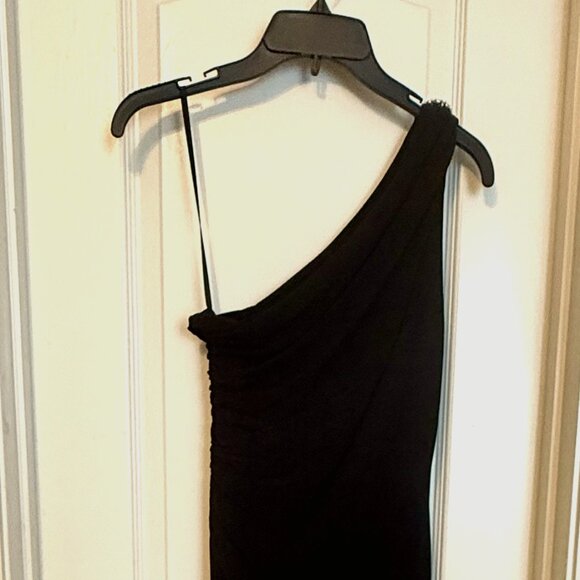 Ralph Lauren Evening Long Formal Jersey One Shoulder Gown - Size 6 - Picture 1 of 5